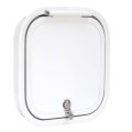 Recpro Rv Baggage Door Rounded Corners Camper Compartment White Fiberglass 13 W X H Made In America