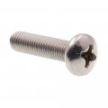 Machine Screws 1 4 In 28 X Pan Head Phillips Drive Stainless Steel Grade 18 8 10 Pack