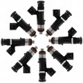 8pcs Ocpty 1 Hole Fuel Injectors Fit For 2013-2014d For Mustang Fj1163 Dr3z9f593a Replacement Oem Part