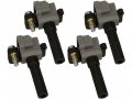 Ignition Coil Kit 4-piece Compatible With 2004-2010 Subaru Impreza Turbo