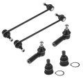 6pcs Front Suspension Kit Outer Tie Rod End Sway Bar Link Lower Ball Joint For Mazda Tribute 2005-2006 2008-2009 No K80296