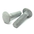 6 Pieces 5 16-18x2-1 4 A307 Grade A Round Head Square Neck Carriage Bolts Galvanized