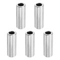 5pcs Aluminum Spacer 1 2 Od X 5 16 Id 1-1 Length Screw Standoff Bushing Plain Finish Unthreaded Round Metal For Screws Bolts