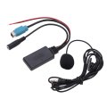 Aux In Module Cable Adapter Stereo Full Speed With Removable Microphone Replacement For 2009 Up