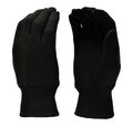 G F 4408 Heavy Weight 9oz Brown Jersey Work Gloves Knit Wrist Dozen 12-pairs Large