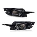 Yellow Lens Fog Light Kit For Honda Civic 2 Door Coupe Wj30-0317-12 Led Pair With Wiring And Bezel Waterproof Chrome Finish