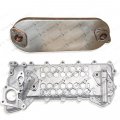 Oil Cooler Cover Core For Isuzu Npr Npr-hd Nqr Nrr 4hk1 4he1 4 8l 5 2l 1998-2010