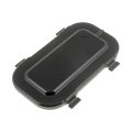 Brake Master Cylinder Cap For Dodge Ram 2500 1994 1995 1996 1997 Black Plastic Gloss Finish Bail Clip Attachment Rectangular