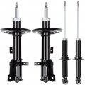 Auto Shock Absorber 4x Front Rear Sets Fits 2011-2013 For Chrysler 200 2007-2010 Sebring 2008-2013 Dodge Avenger With 339247