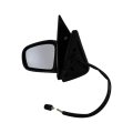 Door Mirror For Chevy Cavalier 1995 To 2005 Black Housing Electric Power Adjustment Clear Glass Replacement 10362464 22652879