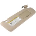 Sun Visor Fit For 2006-2008 Hyundai Sonata With Sunroof Right Passenger Side Beige