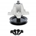 Spindle Assembly W Pulley Bolts- Fits For Xt1-lt50 Xt2-lx50 50 Deck Enduro Replaces 618-06981 918-06981