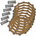 Caltric Clutch Friction Plates 6-springs Compatible With Suzuki Ltz400z Lt-z400z Ltz 400z Quadsport 2004