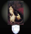 Mother Cat And Kitten Decorative Night Light