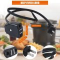 Magnetic Power Cord For Presto Deep Fryers 09982 120v 15a Black Cable Models 3 28 Ft Length