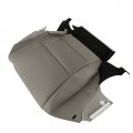 Artificial Leather Driver Side Bottom Seat Cover Gray Replacement For 2013-2017 Honda Accord