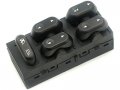 Front Left Driver Side Window Switch 5 Button Compatible With 2005-2008 Ford F-150 Extended Cab Pickup
