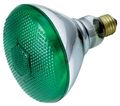 Satco S5005 100 Watt Br38 Incandescent 230 Volt E27 Medium Base Light Bulb Green