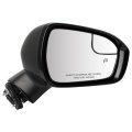 Towing Mirror Glass Fit For 2013-2014 Fusion Ford Right Outside Rear View Ds7z17682ca-pfm