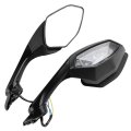 Led Turn Signal Mirrors Fits For Yamaha Yzfr1 2015-2024 Yzfr1m 2016-2024 Yzfr1s 2016-2018 Yzfr6 2017-2022