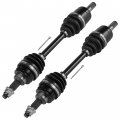 Caltric Front Right And Left Complete Cv Joint Axles For Honda Trx350fm Trx350tm Rancher 350 2x4 4x4 S 2000-2005