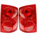 2005-2010 Dodge Dakota Tail Light Assembly Driver And Passenger Side Pair W Bulbs Ch2818104 Ch2819104