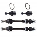 4-piece Fit 2005008 Ford For F-150 2 Front Lower Ball Joint 2 Sway Bar End Link
