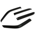Window Visor Deflector Rain Guard 4 Piece Set For Ford F 150 Super Crew Cab 10th Gen Tape On Acrylic Smoked Lens Wind