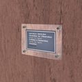Azar 105506 8 5-inch W By 14-inch H Acrylic Sign Holder With Caps And Standoffs