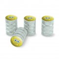 Spongebob Smiling Face Tire Rim Wheel Aluminum Valve Stem Caps 4 Piece Set For Passenger Cars Trucks And Vans Universal Fit