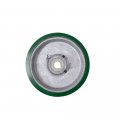 6 X 2 Green Polyurethane Tread On Cast Iron Keyed Drive Wheel 1 Plain Bore With Two 4 Set Screws Service Caster Brand