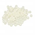 Uxcell M4 Hexagon Head Insert Lock Screw Fastener Nylon Hex Nuts 100pcs