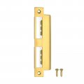 Uxcell Door Strike Plate 145mm X 37 5mm 201 Stainless Steel Latch Deadbolt For Frame Jamb Gold