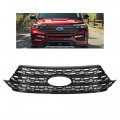 Hecasa Grille Overlay For 2020-2023d Explorer For Base And Xlt Black Front Bumper Grill Covers Plastic Abs