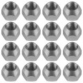 16x Front Or Rear Wheel Lug Nut For Honda Trx300ex Sportrax 1993 1994 1995 2008 M10 X 1 25 Thread Chrome Iron Metal 90304 Ha2