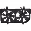 Dual Radiator Condenser Fan Assembly Fit 2002-2006 For Nissan Sentra