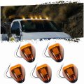 5pcs Amber Led Cab Roof Marker Lights For 1999 2016 Ford F And E Super Duty Truck Suv Waterproof Clearance Running Lamp