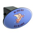 The Early Bird Gets Worm Funny Oval Tow Trailer Hitch Cover Plug Insert For 2 In Receivers Black Abs Plastic With Uv Resistant