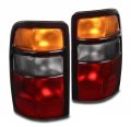 Tail Brake Lights Rear Lamps Red Amber For 2004 2006 Chevy Suburban 1500 2500 Tahoe Gmc Yukon Xl Pair Of Waterproof
