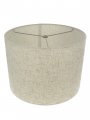 Urbanest Linen Drum Lamp Shade 14-inch By 10-inch Cottage Spider-fitter