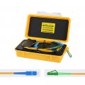 Fiber Optic Otdr Launch Cable Box 1000m For Singlemode Sm 1310 1550nm Dead Zone Eliminator Rings Sc-upc Lc-apc
