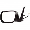 Driver Side Door Mirror For Suzuki Grand Vitara 2006 To 2013 Power Heated Manual Folding Paintable Replacement 8470265j40zj3