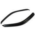 Front Window Rain Guards For 1995-2004 Toyota Tacoma Vent Visors Wind Deflectors Black Acrylic Tape On Set Of 2