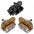 Caltric Front Rear Brake Caliper For Can-am Canam Outlander Max 650 2013-2015 2018-2022