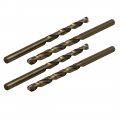 Uxcell 5 6mm Drilling Dia Straight Round Shank Hss Cobalt Metric Twist Drill Bit 4pcs