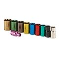 10 Pc 1 4 In Drive Metric Color Coded Socket Set New 90 Da