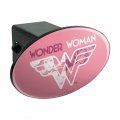 Wonder Woman 80th Pink Logo Oval Tow Trailer Hitch Cover Plug Insert