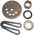 Cloyes 9-3658tx3 Race Billet True Roller Timing Kit Incl Steel Cam Sprocket 3 Keyway Crank 0 5 In Single Chain Thrust Needle