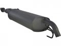 Rear Muffler For 2005-2012 Nissan Pathfinder 4 0l V6