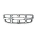 Bully Gi-07 Triple Chrome Plated Abs Snap-in Imposter Grille Overlay 1 Piece